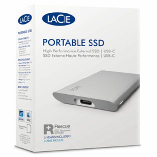 Disco Duro Externo Seagate STKS500400           2,5" 500 GB SSD Gris