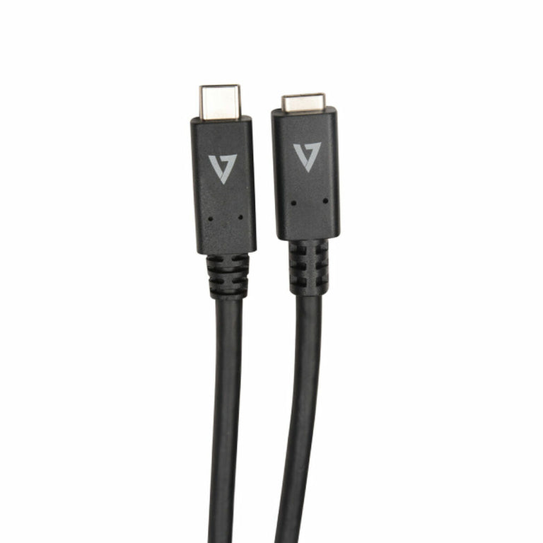 V7 USB-C-Kabel V7UC3EXT-2M Schwarz