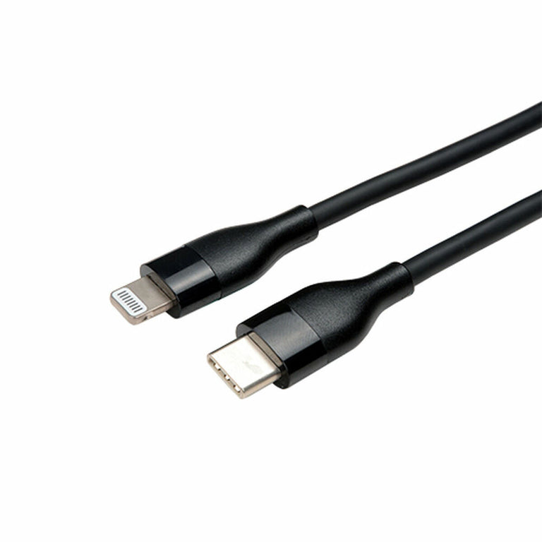 USB-C-auf-Lightning-Kabel V7 V7USBCLGT-1M Schwarz