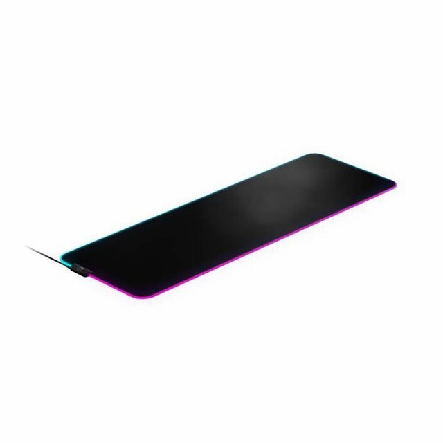 SteelSeries QcK Prism Cloth XL Mauspad Schwarz Gaming LED RGB 90 x 30 cm