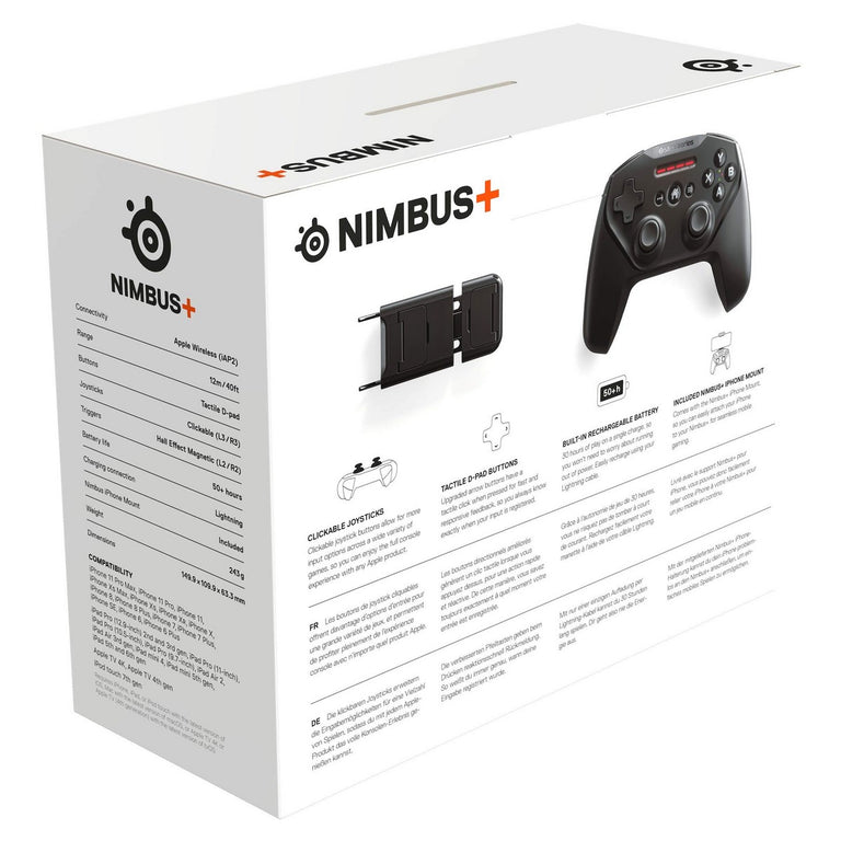 Controlador Inalámbrico SteelSeries NIMBUS +