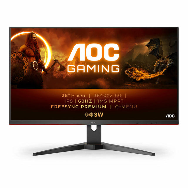 Monitor AOC U28G2AE/BK 3840 x 2160 px LED 28"