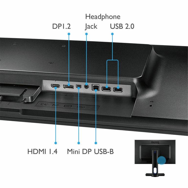 Monitor BenQ 9H.LF7LA.TPE         27" LED WQHD