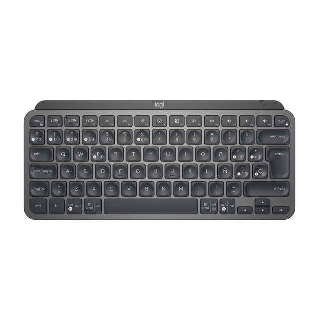 Logitech MX Keys Mini Wireless-Tastatur für Unternehmen, QWERTY-Spanisch