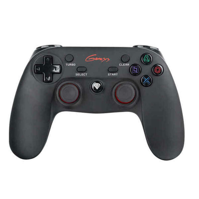 Kabelloser Gaming-Controller Genesis PV65 PC PS3 Schwarz