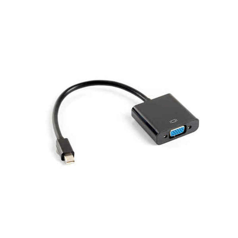 Adaptador Mini DisplayPort a VGA Lanberg AD-0006-BK Negro