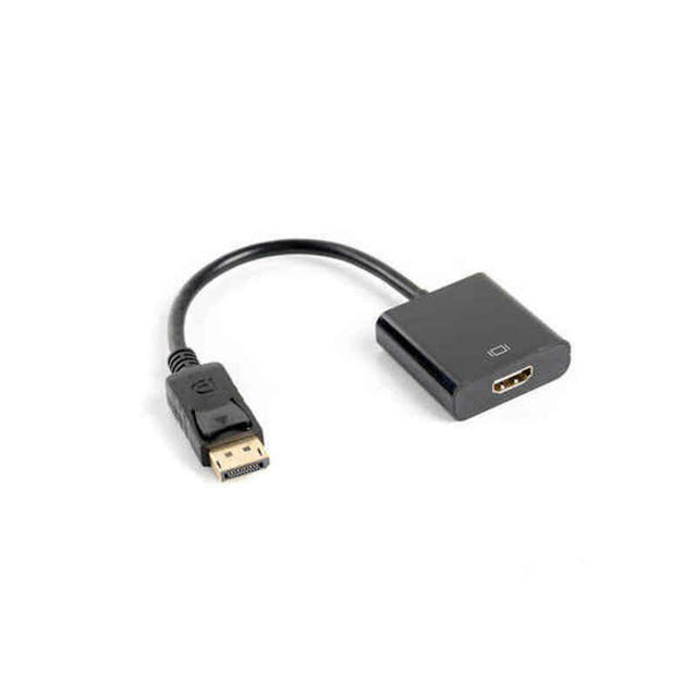 Lanberg AD-0009-BK DisplayPort-zu-HDMI-Adapter Schwarz