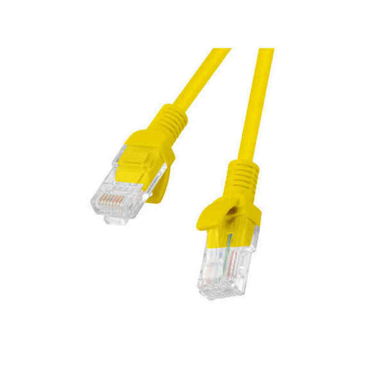 Cable de Red Rígido UTP Categoría 6 Lanberg Amarillo