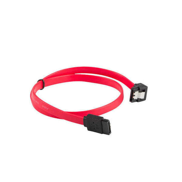 Cable SATA III Lanberg CA-SASA-13CU-0050-R 0,5 m Rojo