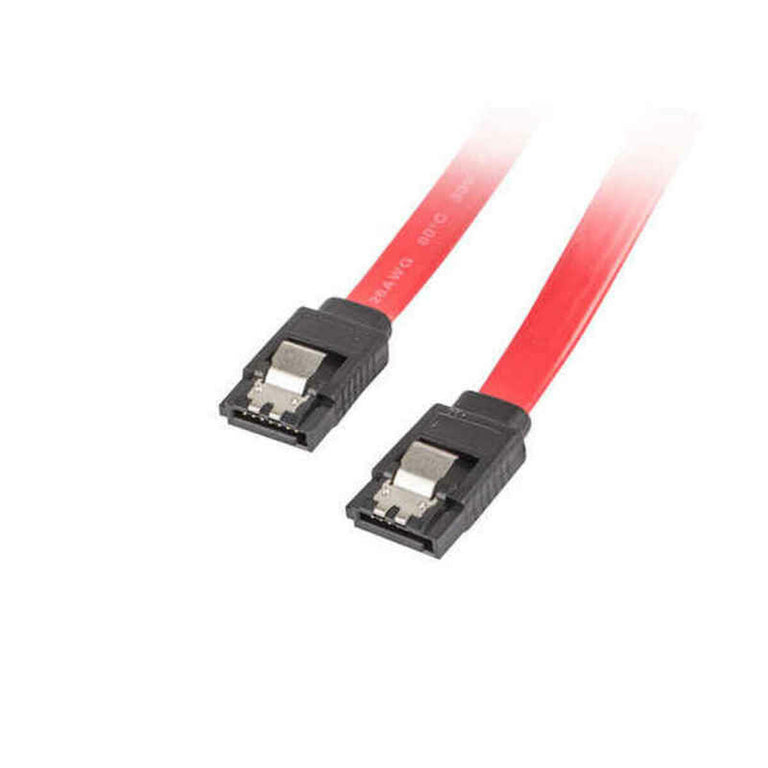 SATA III Kabel Lanberg CA-SASA-14CU-0050-R 0,5 m Rot