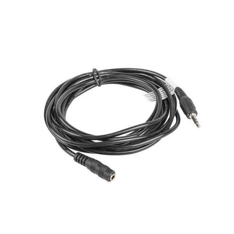 Cable Audio Jack (3,5 mm) Lanberg Negro