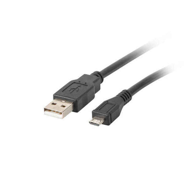 Lanberg USB-auf-Micro-USB-Kabel 480 Mbit/s Schwarz