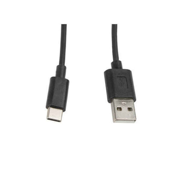 USB A 2.0 auf USB C Kabel Lanberg 480 Mbit/s Schwarz