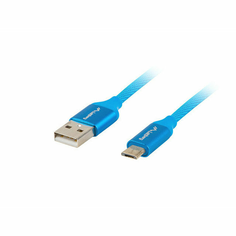 Lanberg Micro-USB-Kabel CA-USBM-20CU-0010-BL 1 m