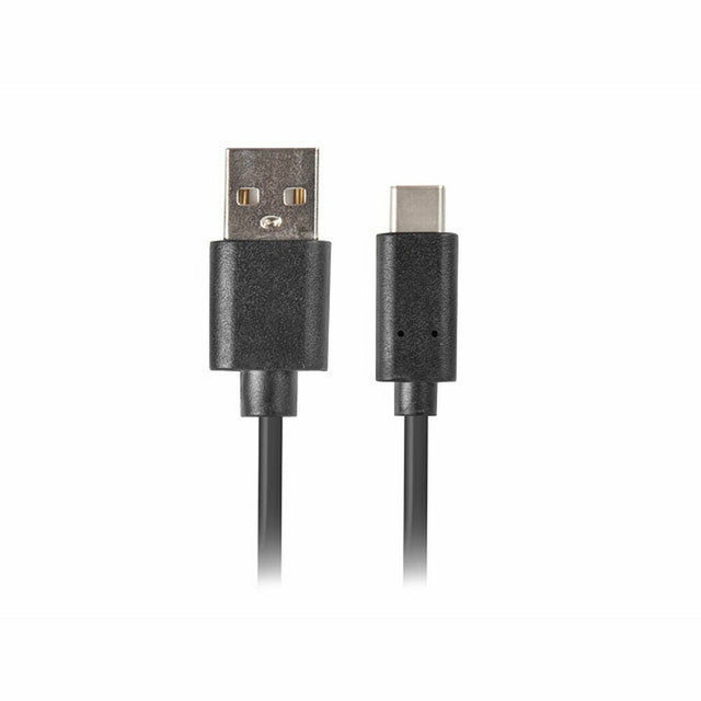 USB-A-auf-USB-C-Kabel Lanberg CA-USBO-20CU-0010-BK