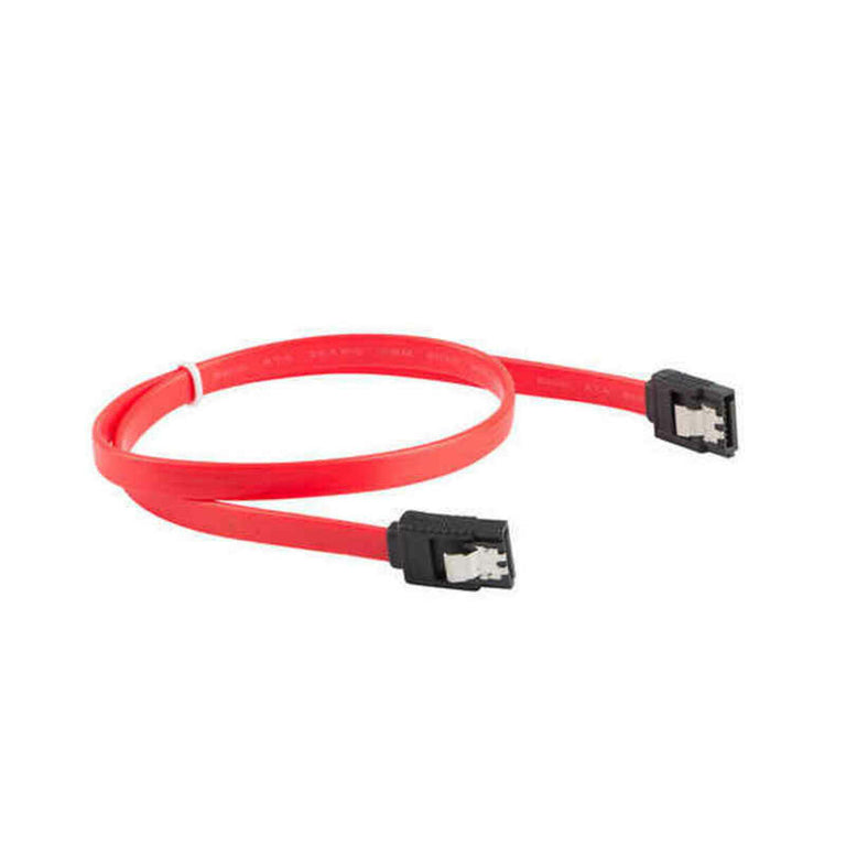 SATA III Kabel Lanberg CA-SASA-14CU-0030-R 0,3 m Rot