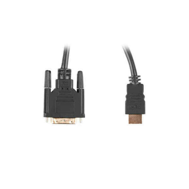 Cable HDMI Lanberg 24+1 4K DUAL LINK Negro