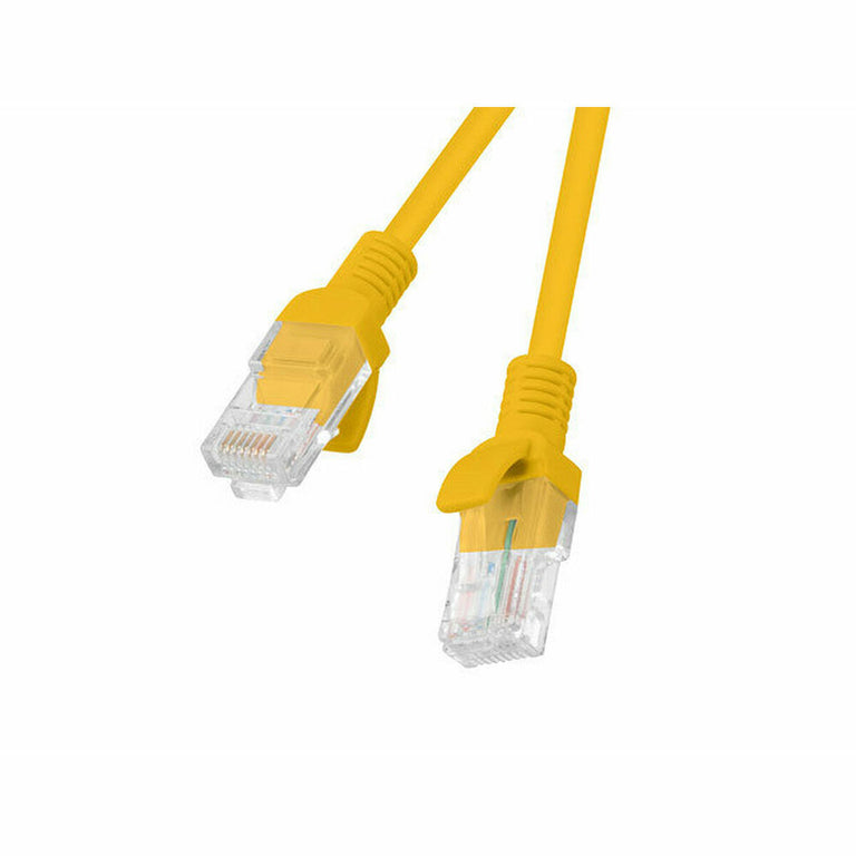 Cable de Red Rígido UTP Categoría 6 Lanberg PCU6-10CC-0025-O Naranja 0,25 m