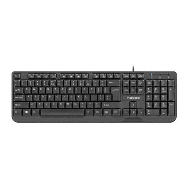 Teclado Natec TROUT SLIM Negro (PT)