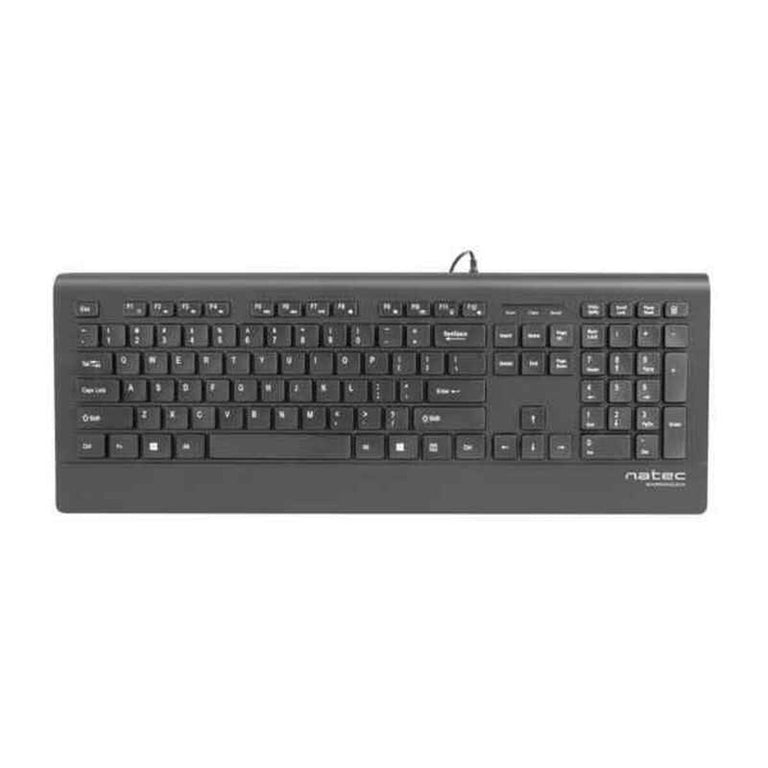 Teclado Natec BARRACUDA SLIM Negro