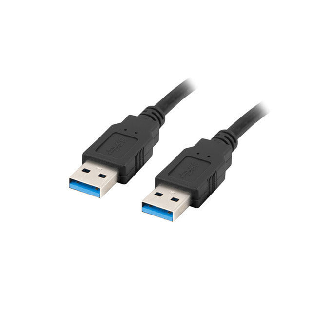 Cable USB Lanberg CA-USBA-30CU-0010-BK 1 m