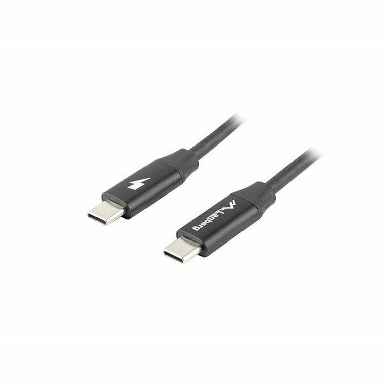 USB-C-Kabel Lanberg CA-CMCM-40CU-0010-BK 1 m