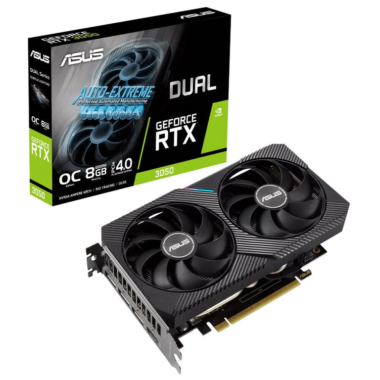 Tarjeta Gráfica Asus NVIDIA DUAL-RTX3050 8 GB DDR6