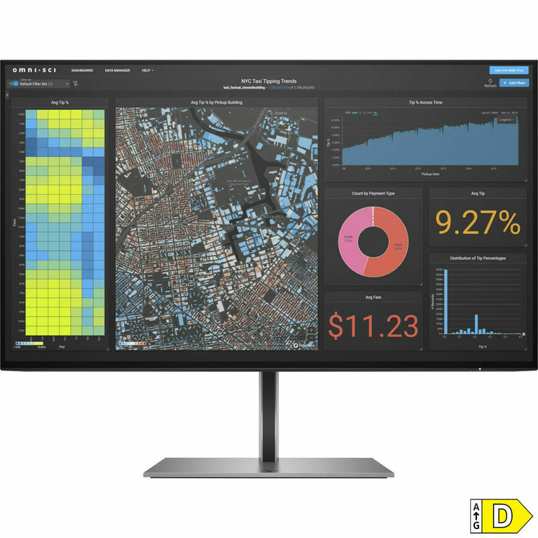 Monitor HP Z24F G3 IPS FHD Full HD 60 Hz 1920 x 1080 px 23,8" 50-60 Hz