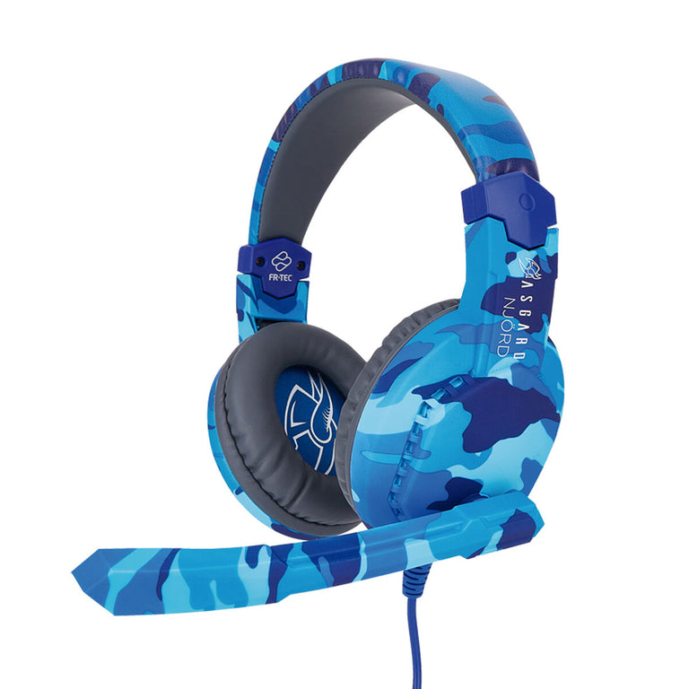 Auriculares con Micrófono FR-TEC ASGARD NJRD Azul