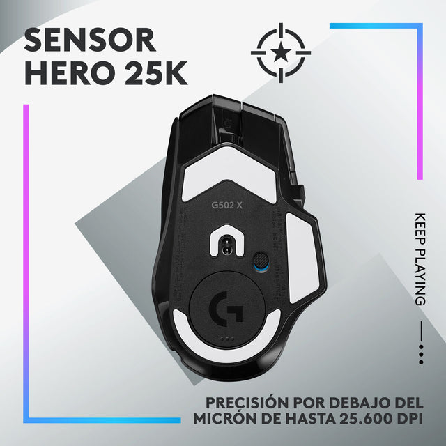 Ratón Gaming Logitech G502 X Plus