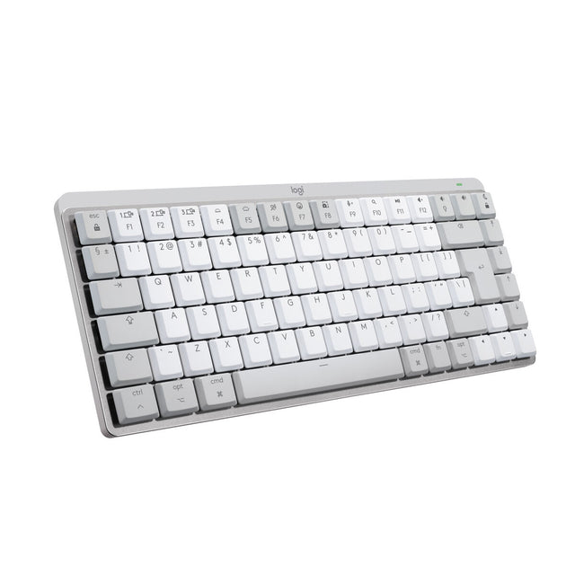 Logitech MX mechanische Mini-Funktastatur, Englisch, US, Weiß, QWERTY