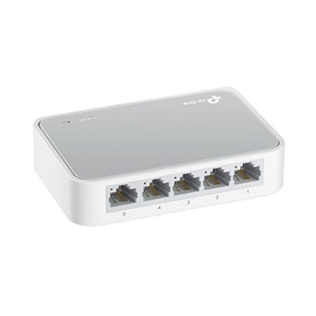 Desktop-Switch TP-Link TL-SF1005D RJ45 x 5 10/100 Mbit/s Kunststoff