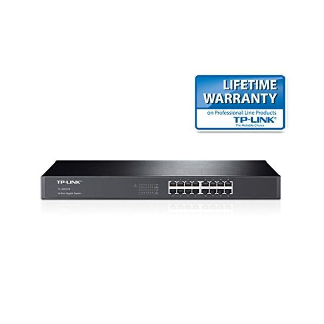 TP-Link TL-SG1016 16P Gigabit 19"-Schrank-Switch