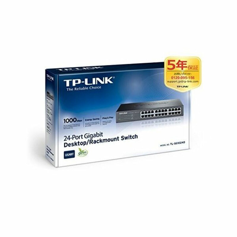 Switch de Armario TP-Link TL-SG1024D 24P Gigabit