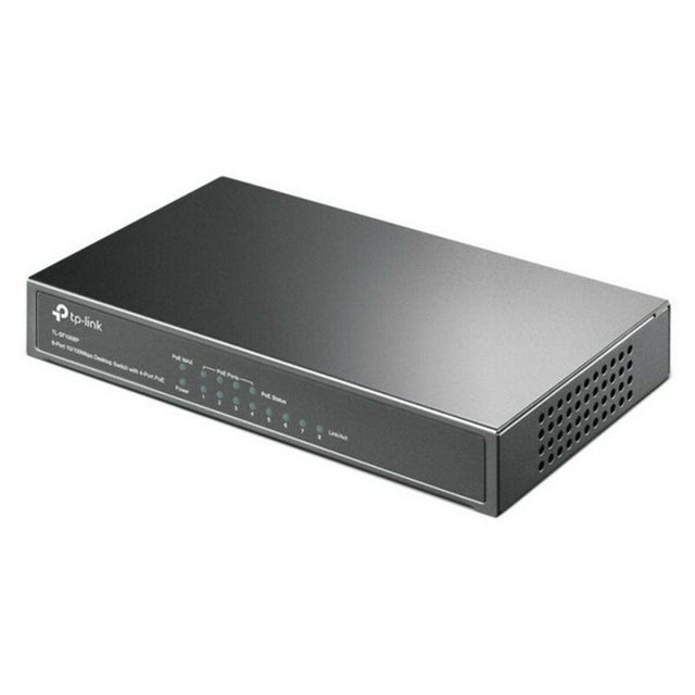 Desktop-Switch TP-Link TL-SF1008P RJ45 PoE 1,6 Gbit/s Schwarz