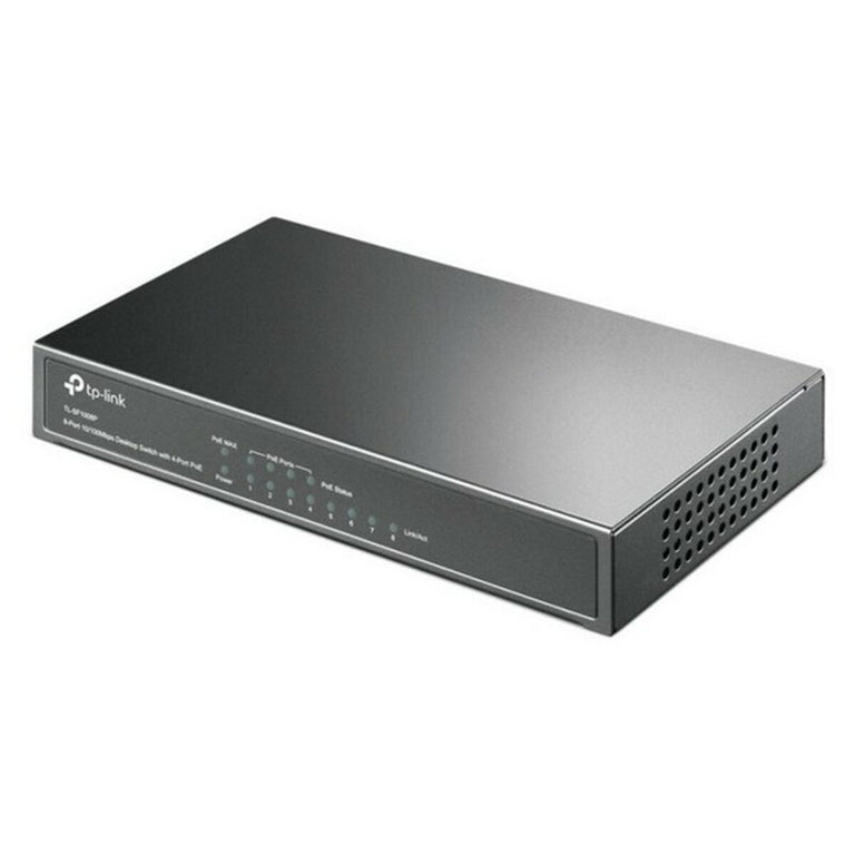 Switch de Sobremesa TP-Link TL-SF1008P RJ45 PoE 1.6 Gbps Negro