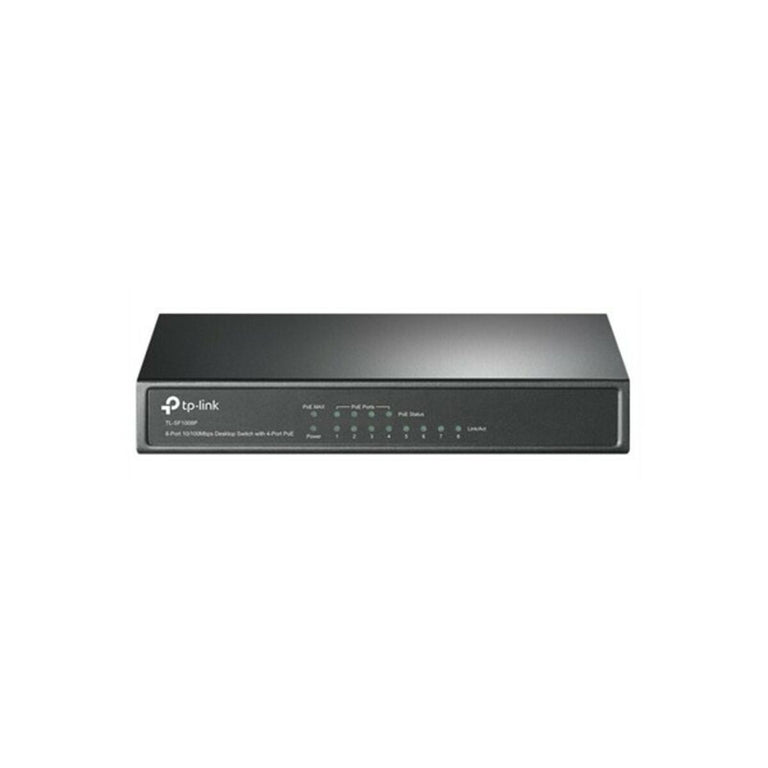 Switch de Sobremesa TP-Link TL-SF1008P RJ45 PoE 1.6 Gbps Negro