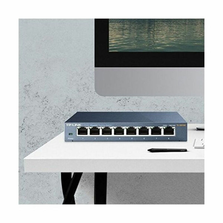 Switch de Sobremesa TP-Link TL-SG108 Auto MDIX Gigabit Ethernet