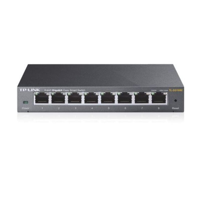 TP-Link Easy Smart TL-SG108E 8P-Gigabit-Desktop-Switch