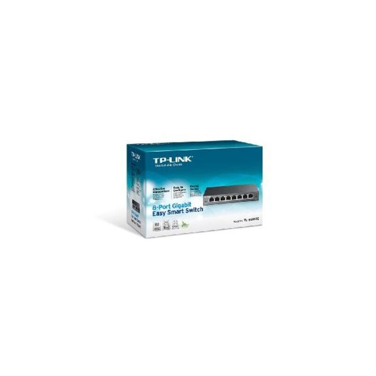 Switch de Sobremesa TP-Link Easy Smart TL-SG108E 8P Gigabit