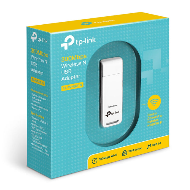 TP-Link TL-WN821N 300 Mbit/s WLAN-Netzwerkadapter Weiß