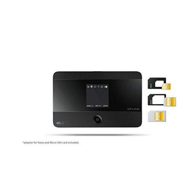 Router 4G LTE-Wifi Dual Portable TP-LINK M7350 150 Mbit/s/50 Mbit/s 2,4 GHz/5 GHz 2000 mAh Schwarz