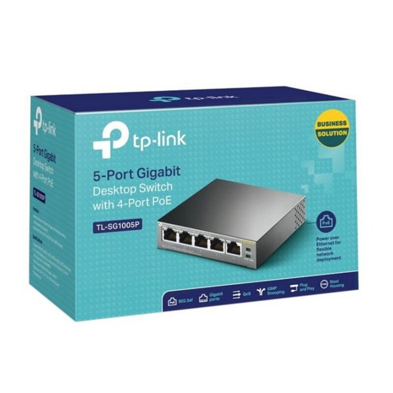 Switch de Sobremesa TP-Link TL-SG1005P           LAN PoE