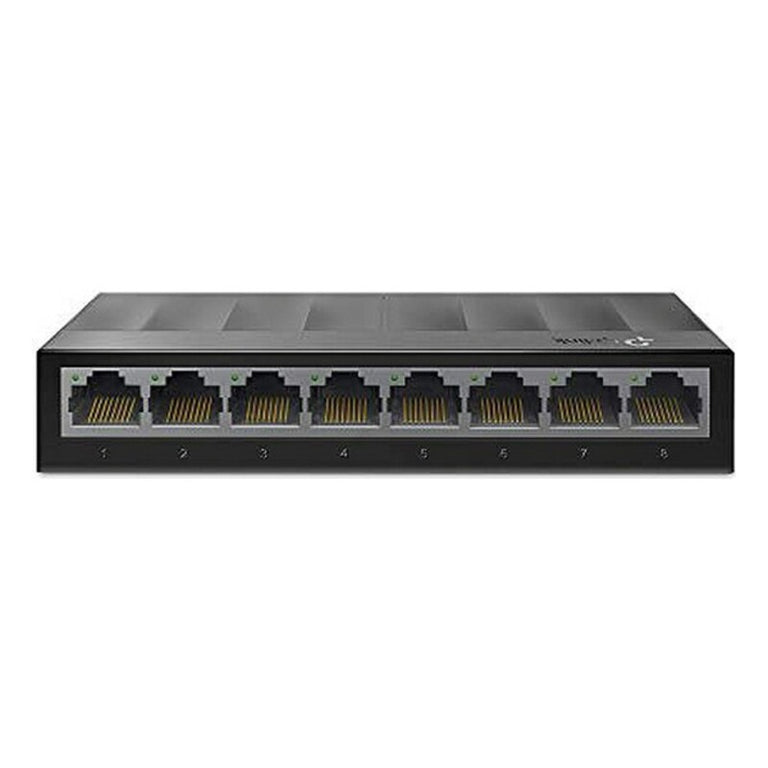 Switch de Sobremesa TP-Link LS1008G 10/100 Mbps Negro (8 Puertos)