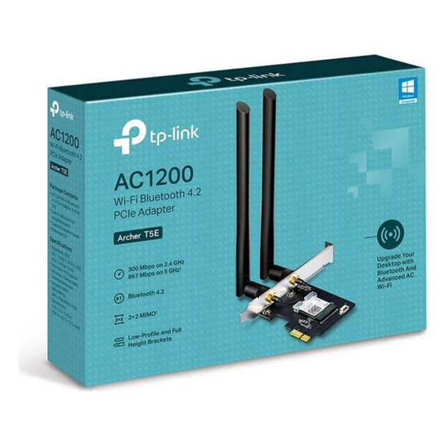 Tarjeta de Red Wifi TP-Link ARCHER T5E           2.4 GHz 300 Mbps