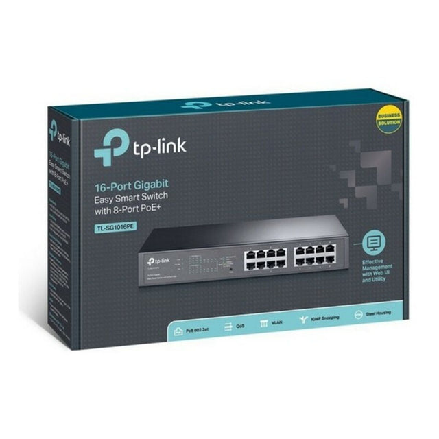 Schrankschalter TP-Link TL-SG1016PE 16 x RJ45