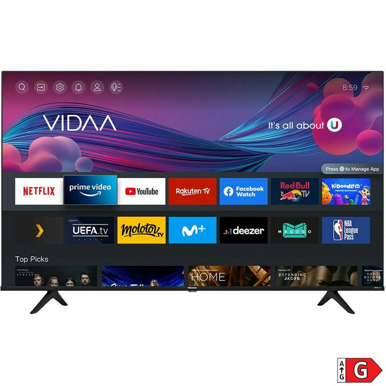 Smart TV Hisense 50A6BG 3840 x 2160 px Ultra HD 4K 50" QLED