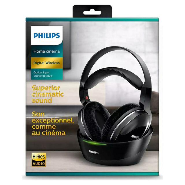 Auriculares de Diadema Philips Negro Inalámbrico