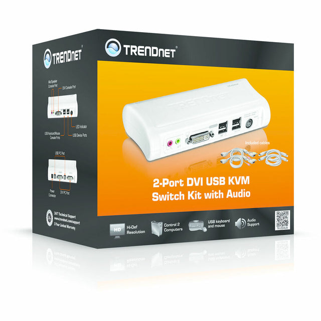 Switch KVM Trendnet TK-204UK