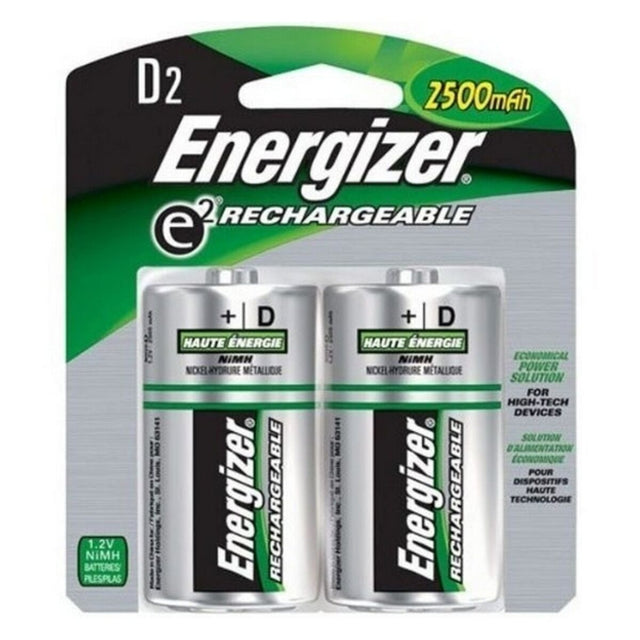 Pilas Recargables Energizer ENRD2500P2 HR20 D2 2500 mAh